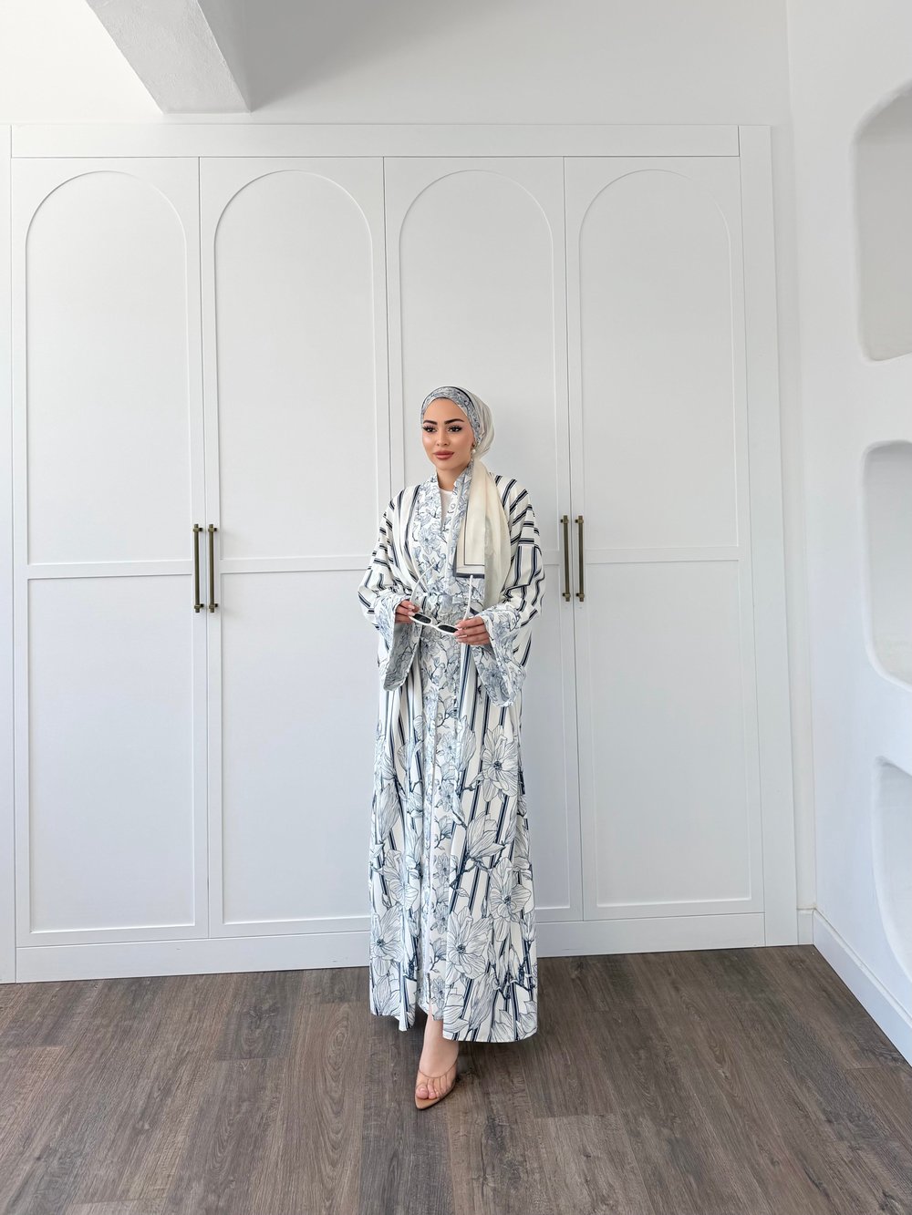 Hws Abaya Şal Hediyeli - Laci
