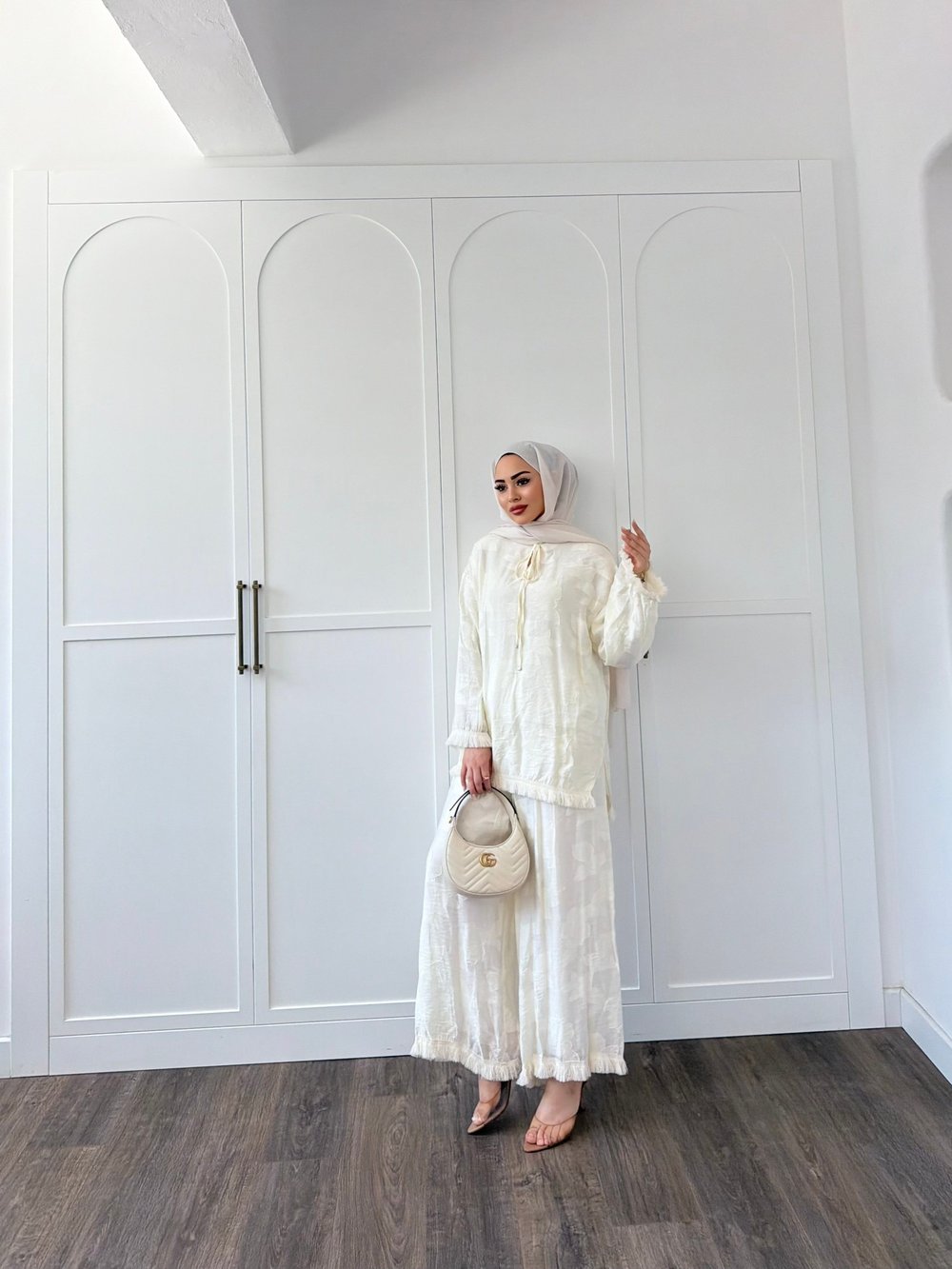 İzabel Takım - Krem
