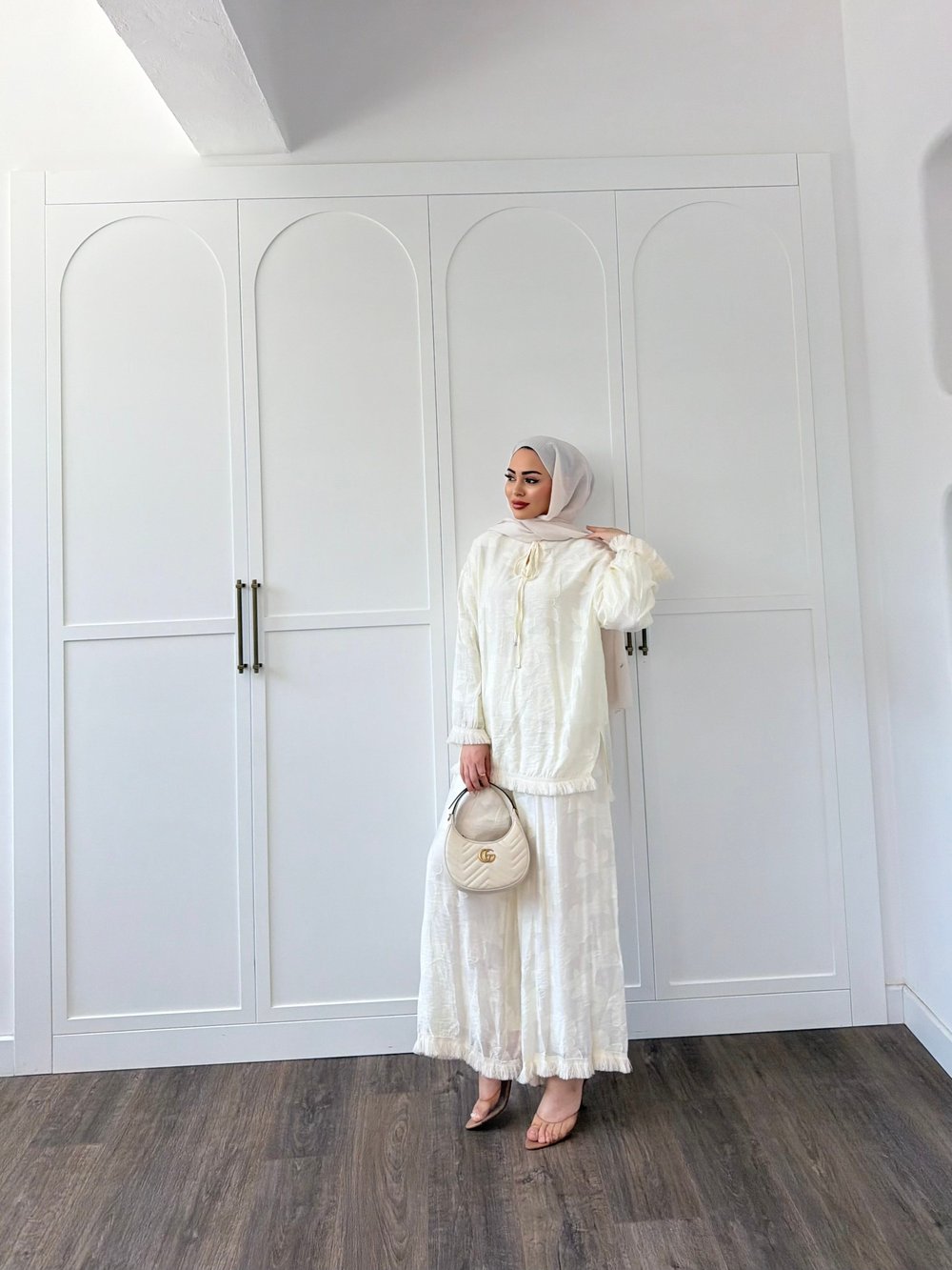 İzabel Takım - Krem