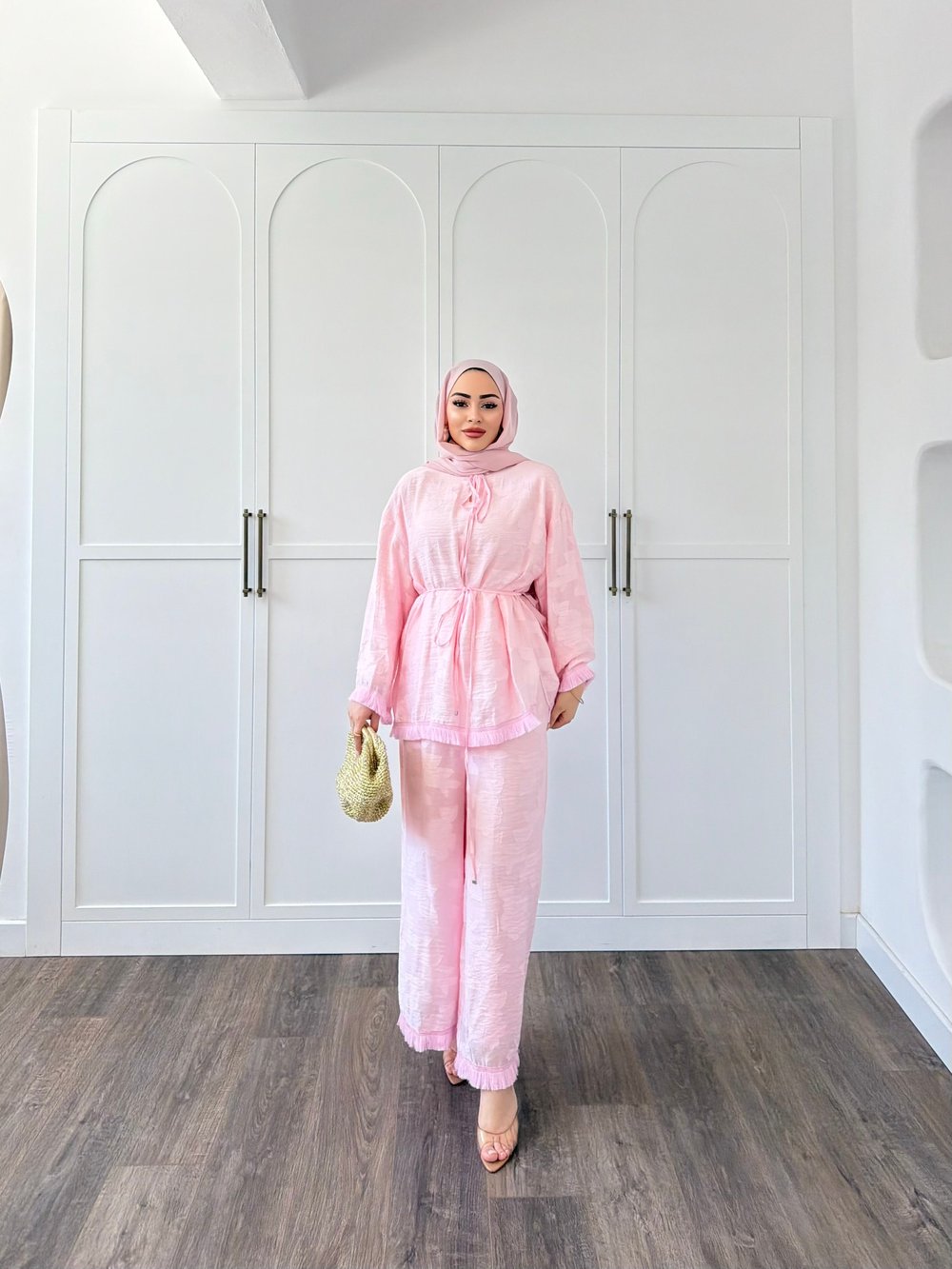 İzabel Takım - Pembe
