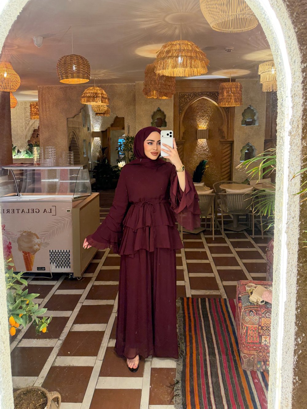 Lavanta Takım - Bordo