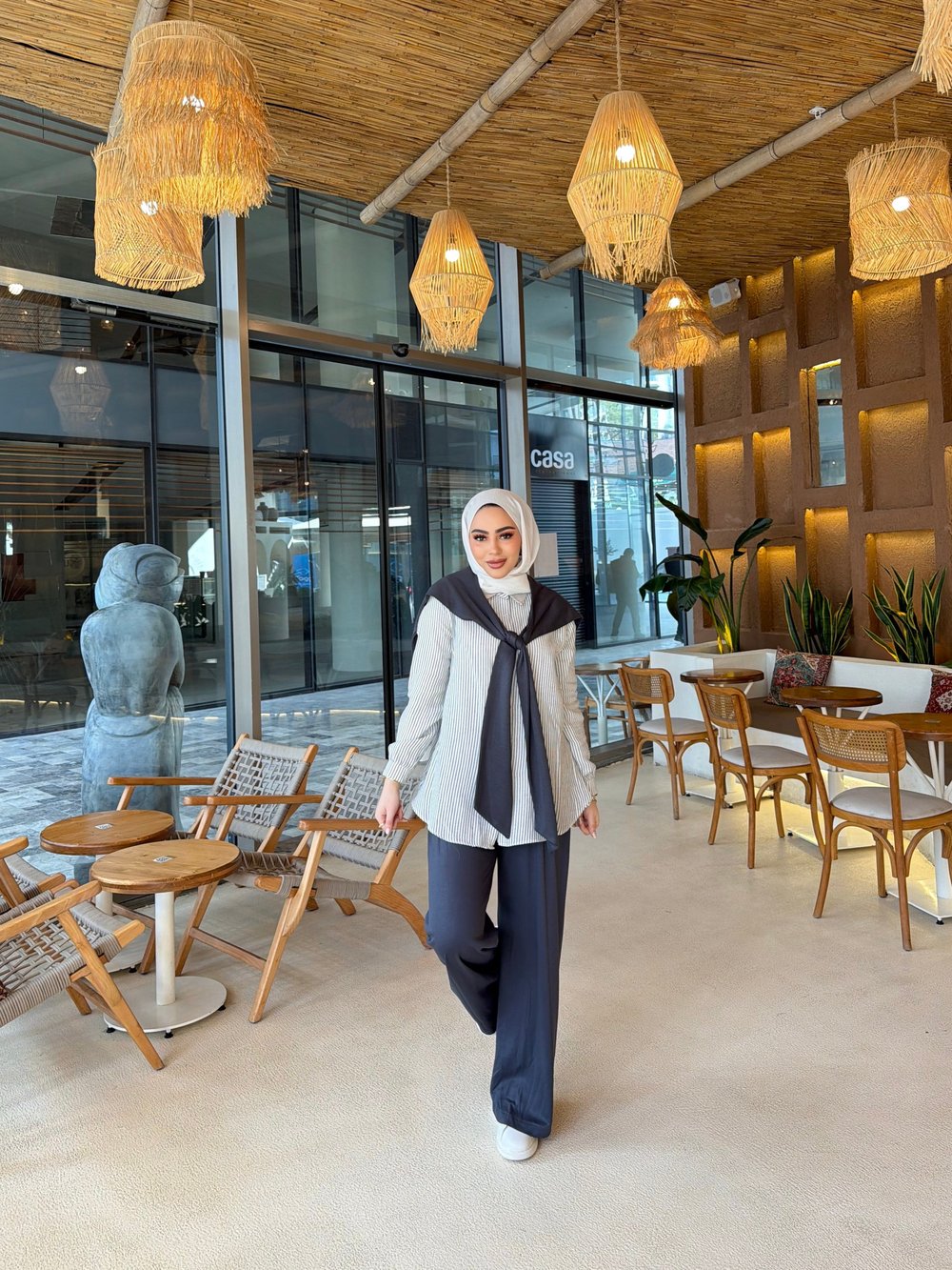 Lissa Gömlek Oysh Takım - Füme (ÖN SİPARİŞ)