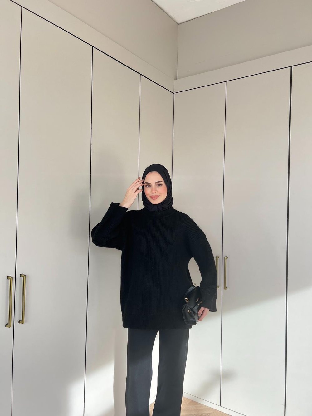 Maks Triko Kazak - Siyah