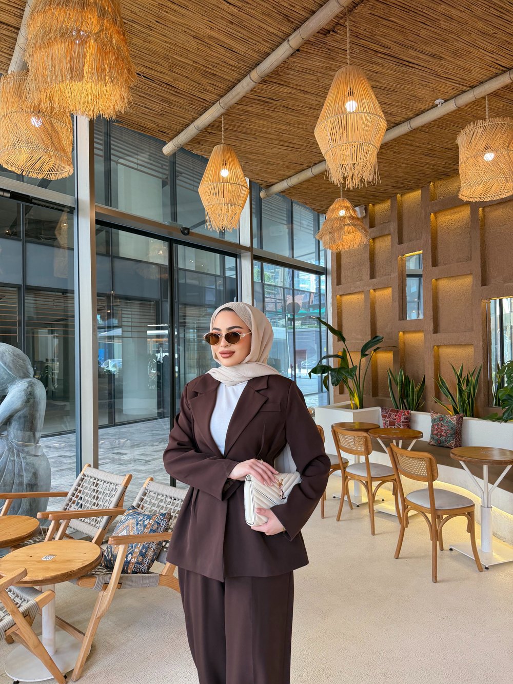 Olla Krep Takım - Kahve