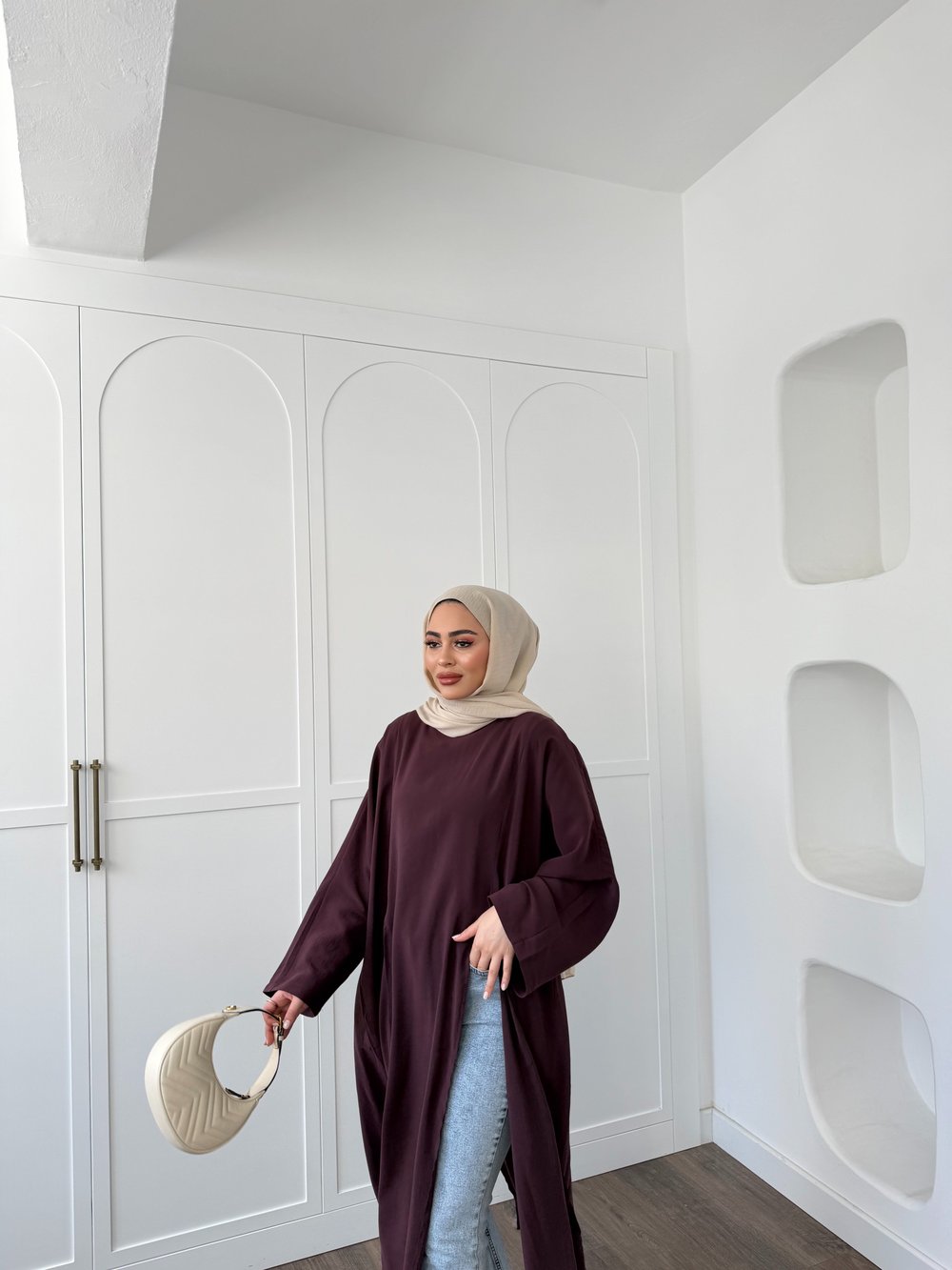 Perli Tunik - Mürdüm