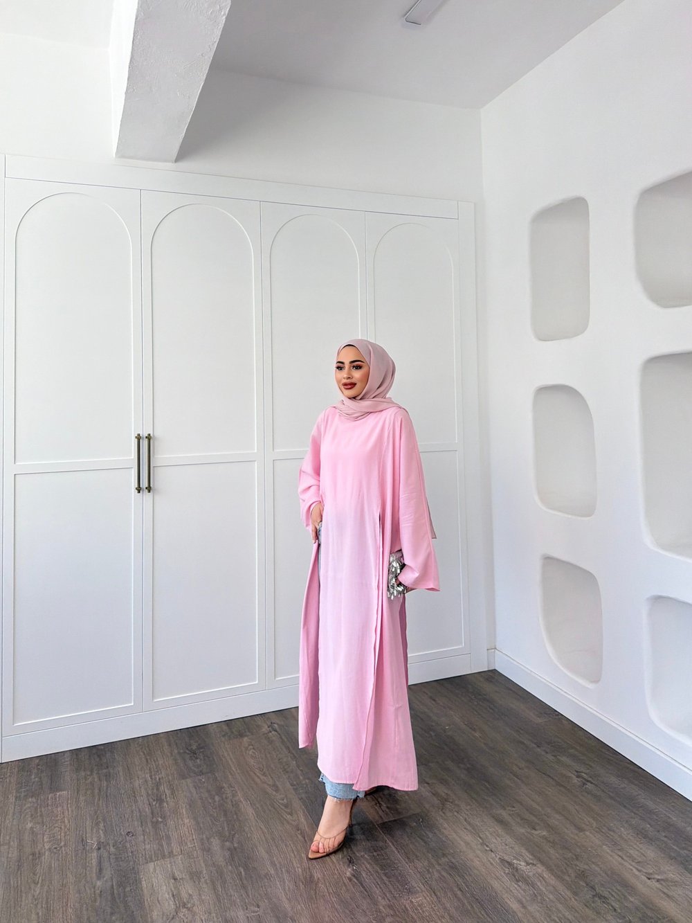 Perli Tunik - Pembe