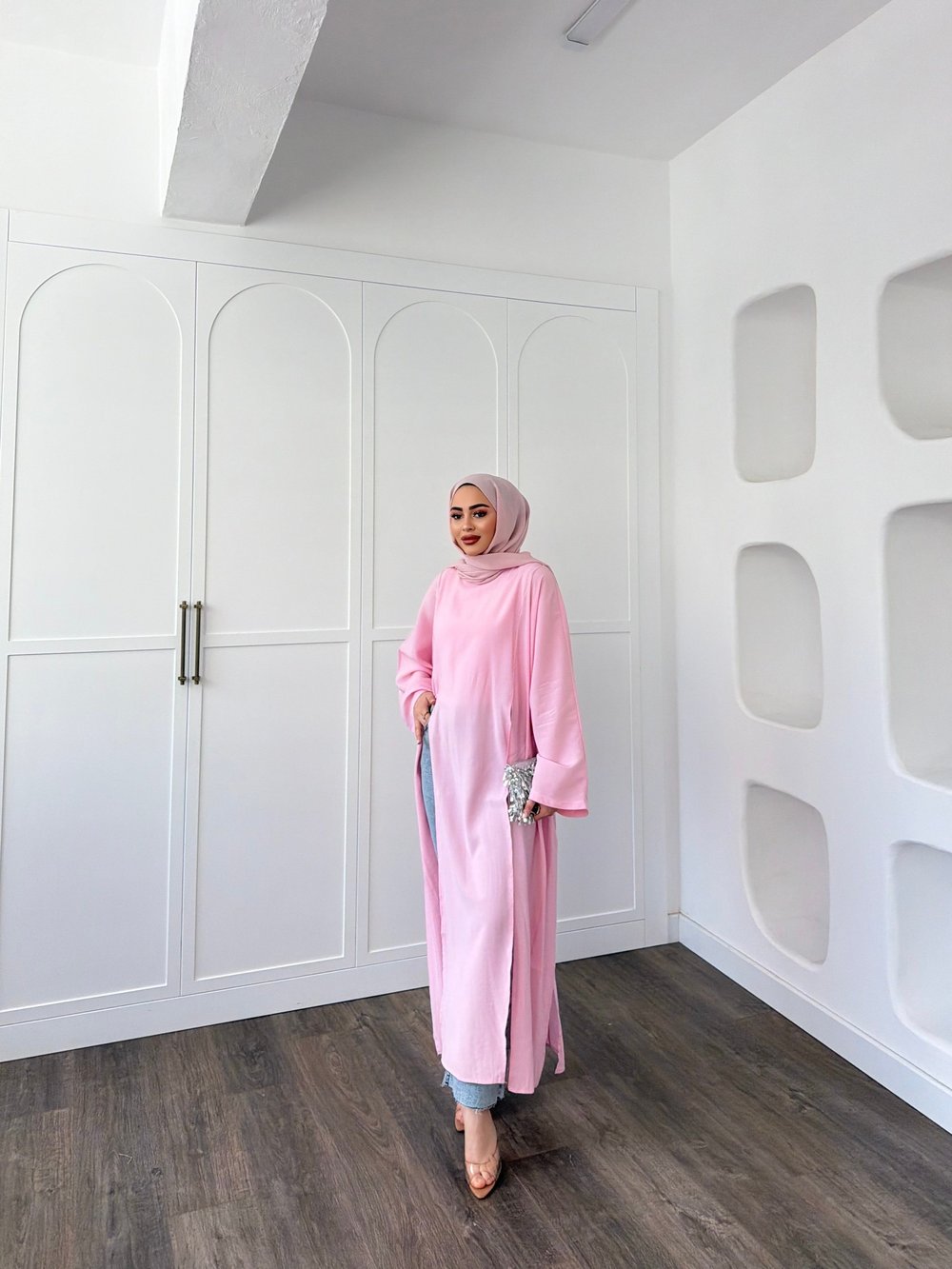 Perli Tunik - Pembe