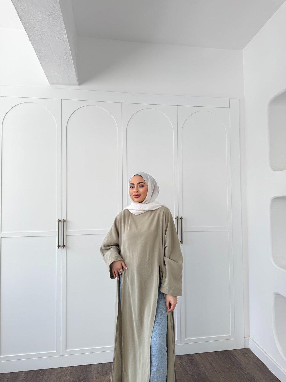 Perli Tunik - Yeşil