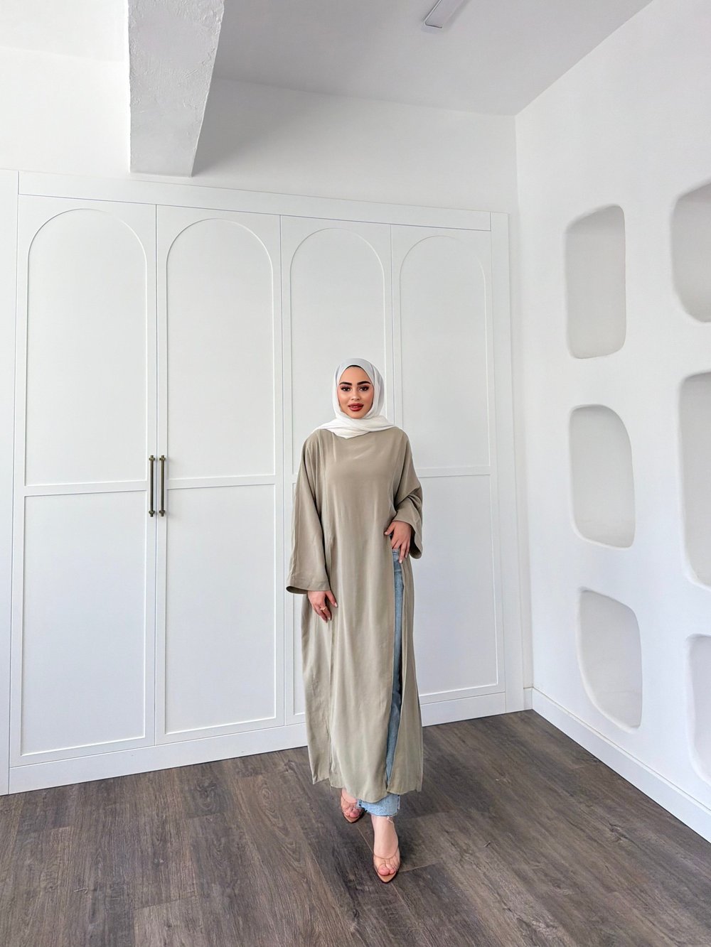 Perli Tunik - Yeşil
