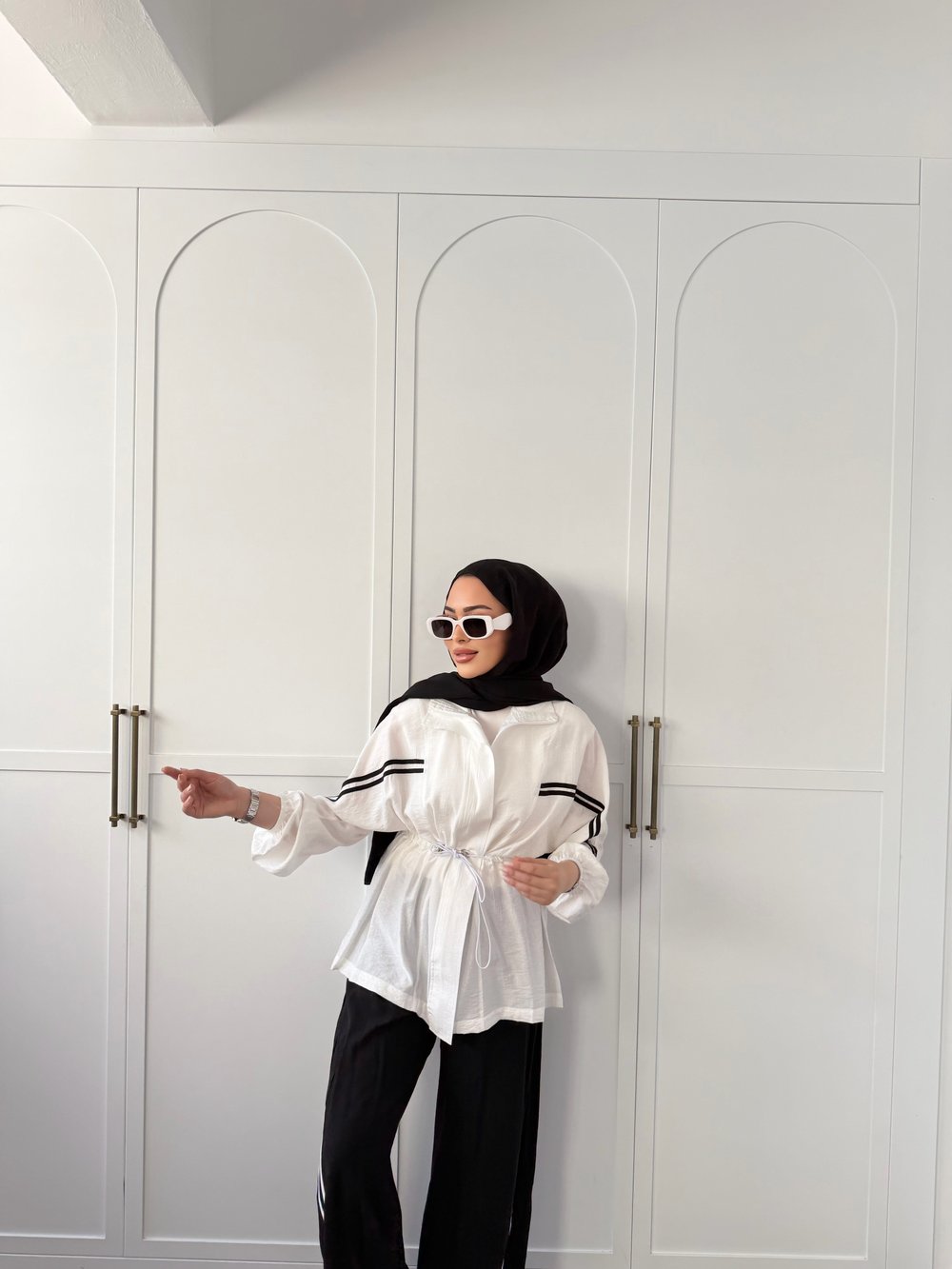 Riva Eşofman Takım - Beyaz