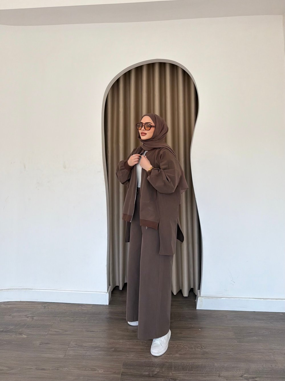 Yasmin Ceket Takım - Kahve (ÖNSİPARİŞ)
