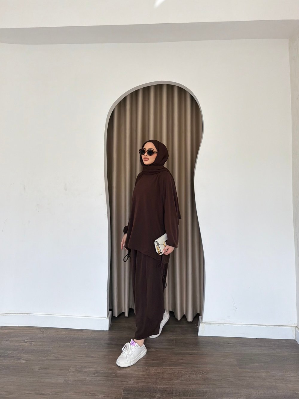 Yasmin Eşofman Takım - Kahve