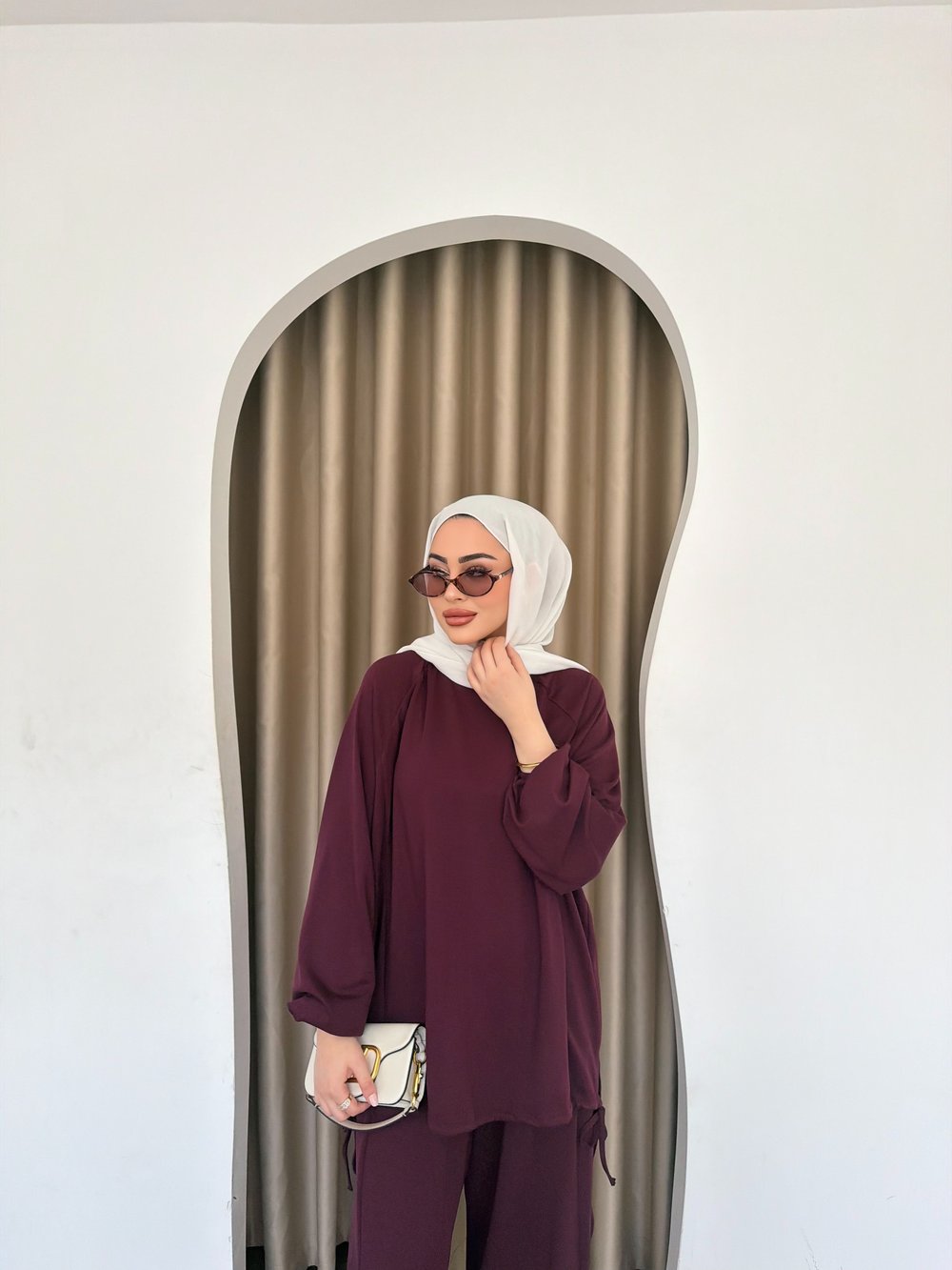 Yasmin Eşofman Takım - Mürdüm