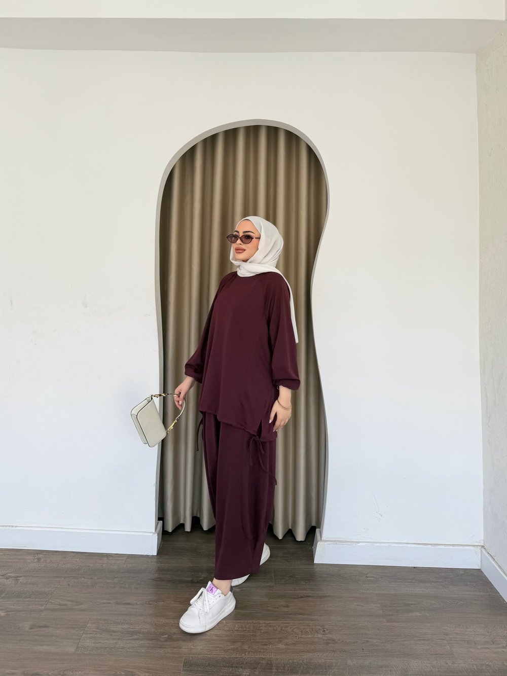 Yasmin Eşofman Takım - Mürdüm