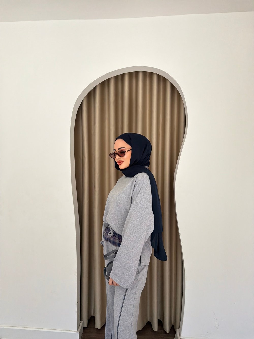 Yelda Takım - Gri 