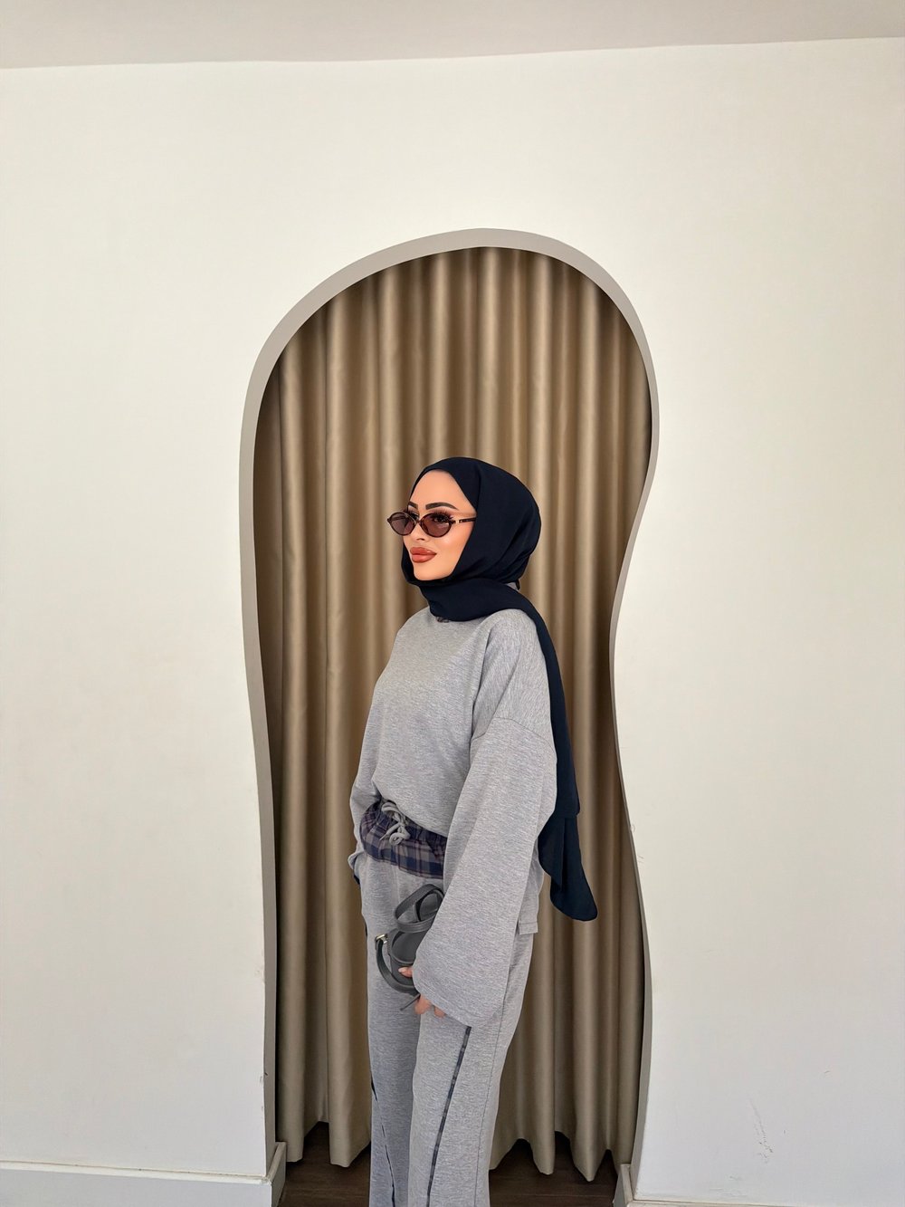 Yelda Takım - Gri 