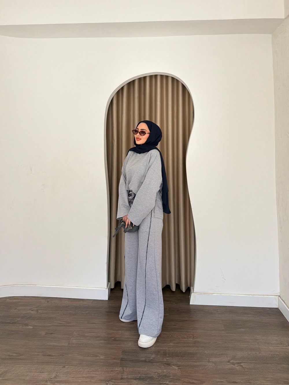 Yelda Takım - Gri 