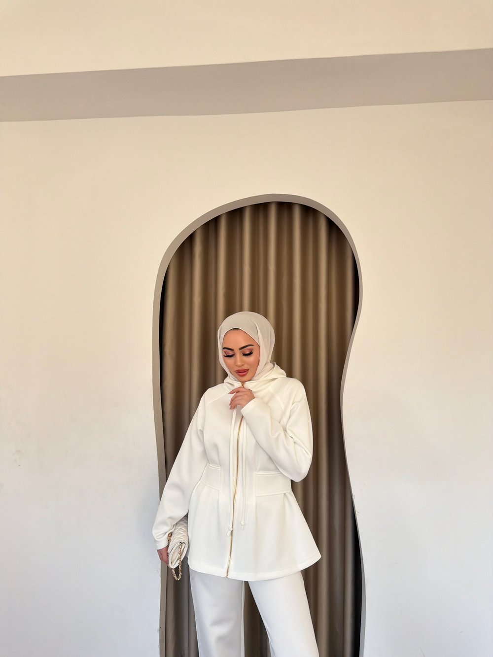 Zeyca Scuba Takım - Beyaz