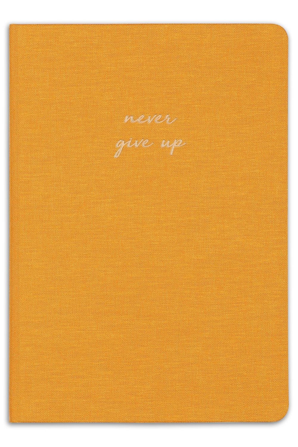Matt Notebook 14x20 Sert Kapak Defter Noktalı Hardal