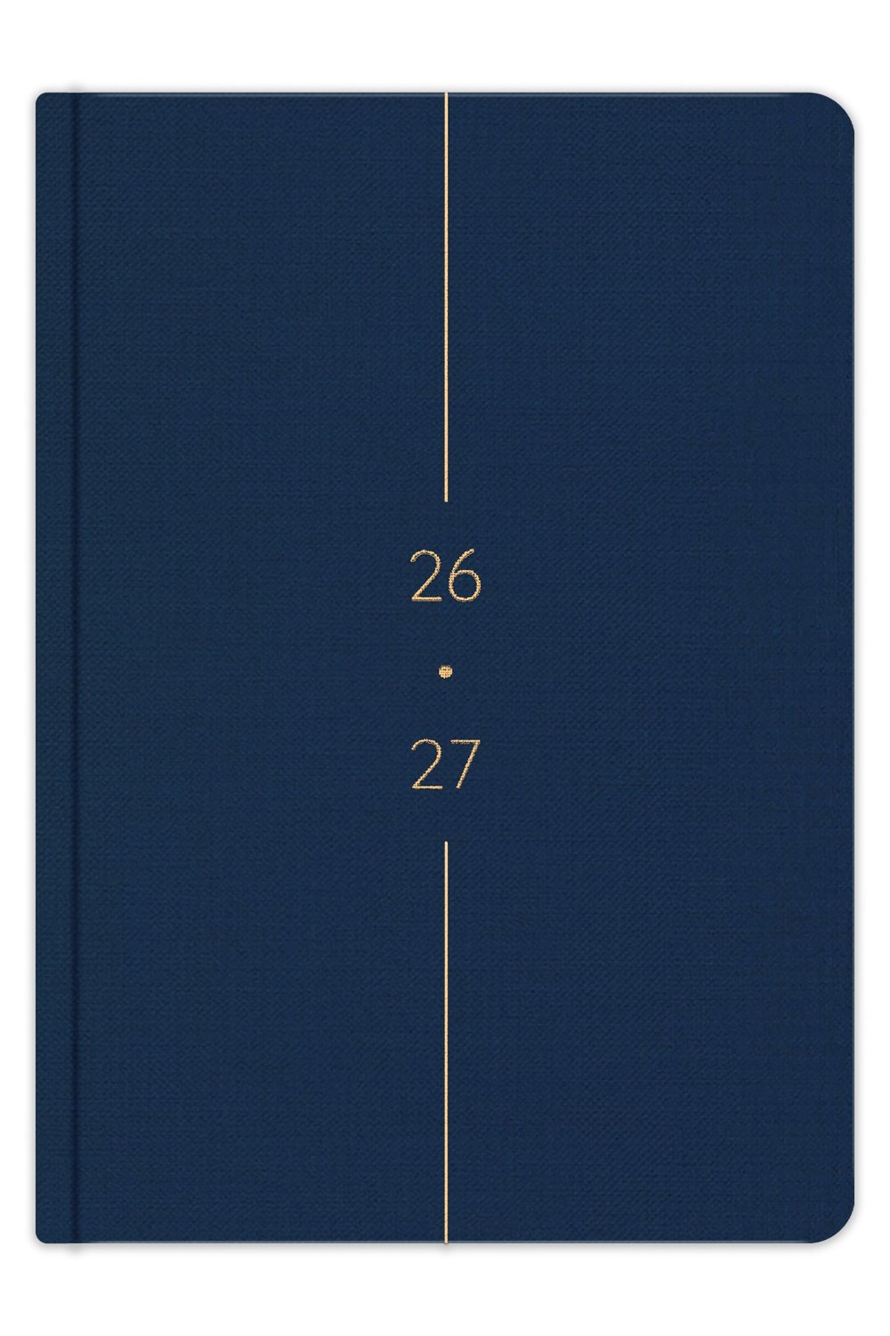Matt Notebook 2026-2027 A5 Keten Akademik Ajanda 15x21 cm - 17 Aylık Lacivert
