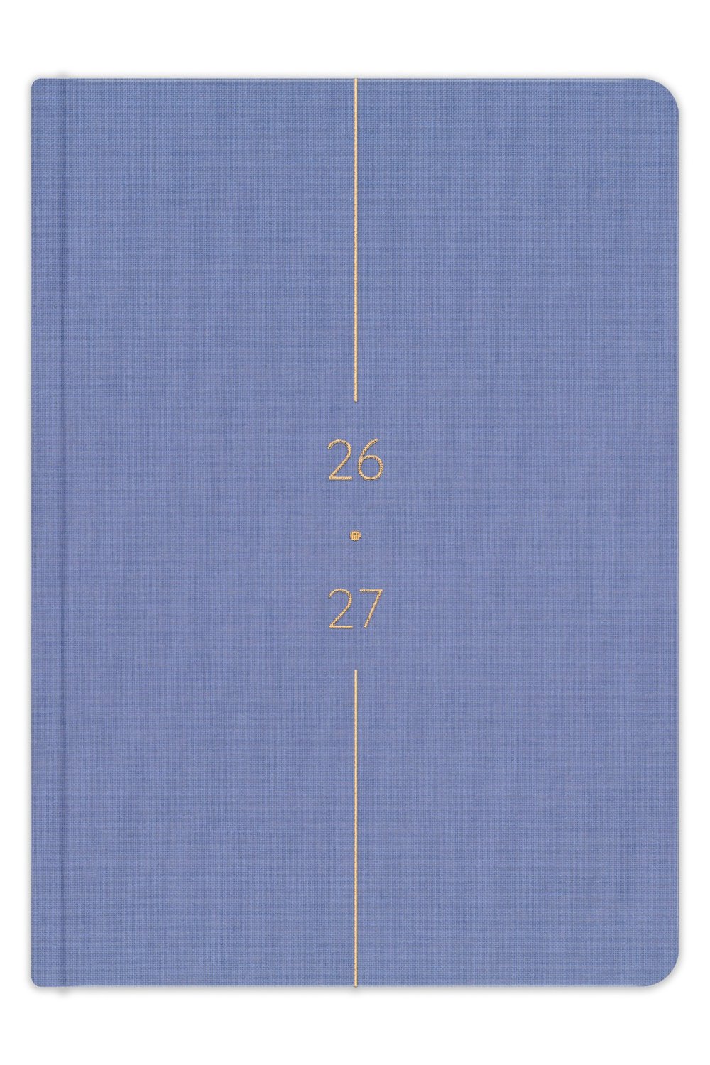 Matt Notebook 2026-2027 A5 Keten Akademik Ajanda 15x21 cm - 17 Aylık Lila