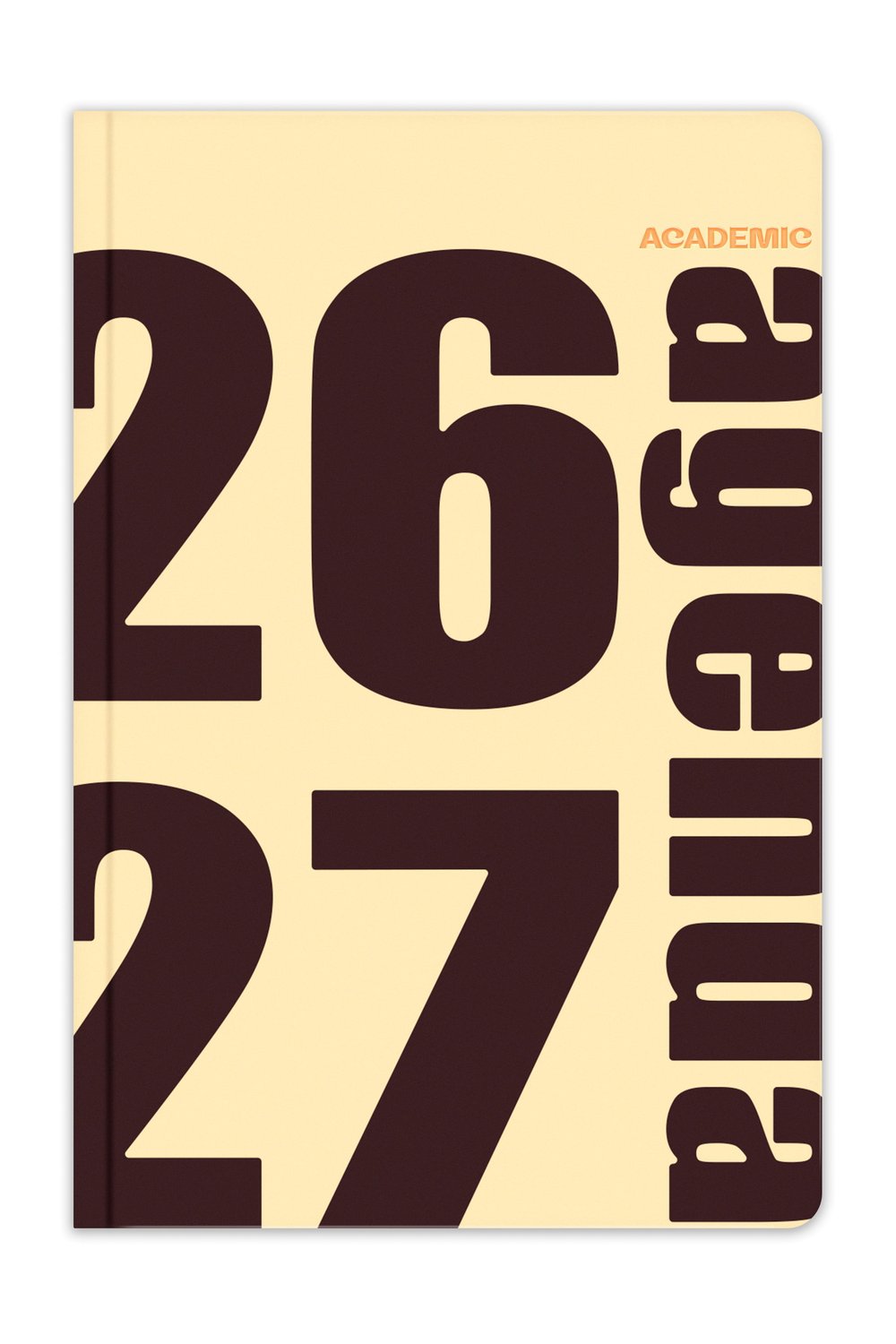 Matt Notebook 2026-2027 B5 Akademik Ajanda 17x24 cm - 17 Aylık Sarı