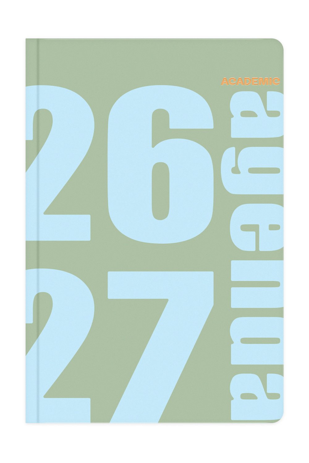 Matt Notebook 2026-2027 B5 Akademik Ajanda 17x24 cm - 17 Aylık Yeşil
