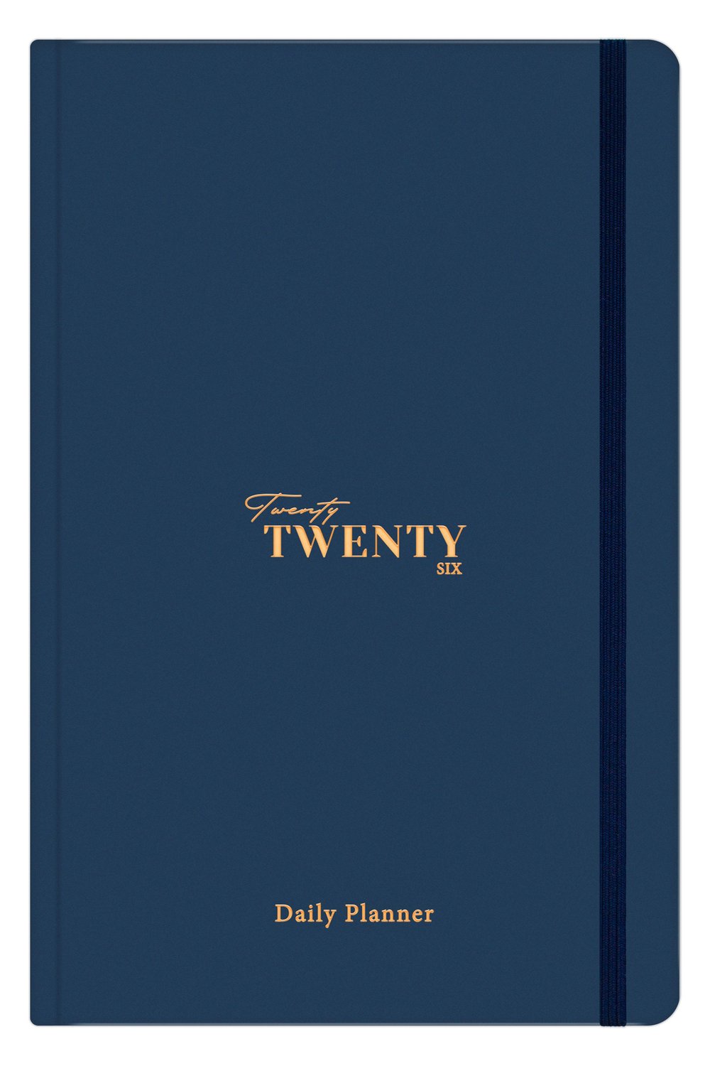 Matt Notebook 2026 Yılı Günlük Ajanda 16x24 cm - 12 Aylık Lacivert