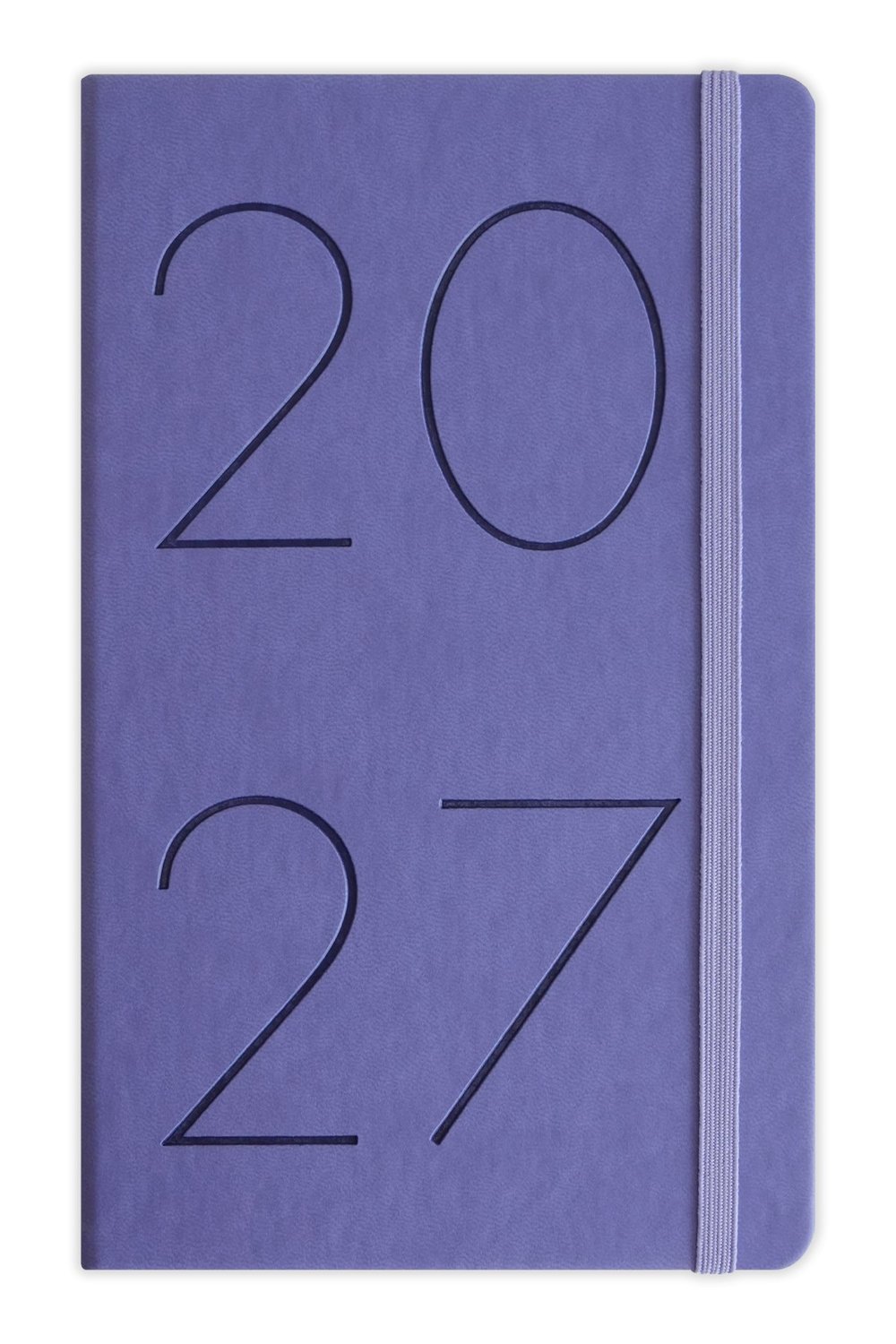 Matt Notebook 2027 Yılı 13x21 cm Günlük Ajanda Lila