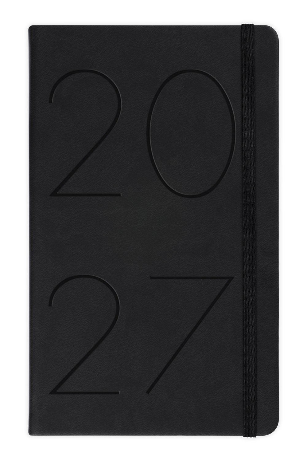 Matt Notebook 2027 Yılı 13x21 cm Günlük Ajanda Siyah