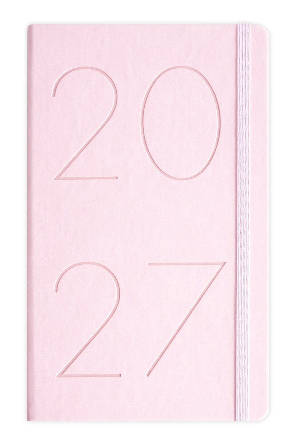 Matt Notebook 2027 Yılı 13x21 cm Günlük Ajanda Pembe