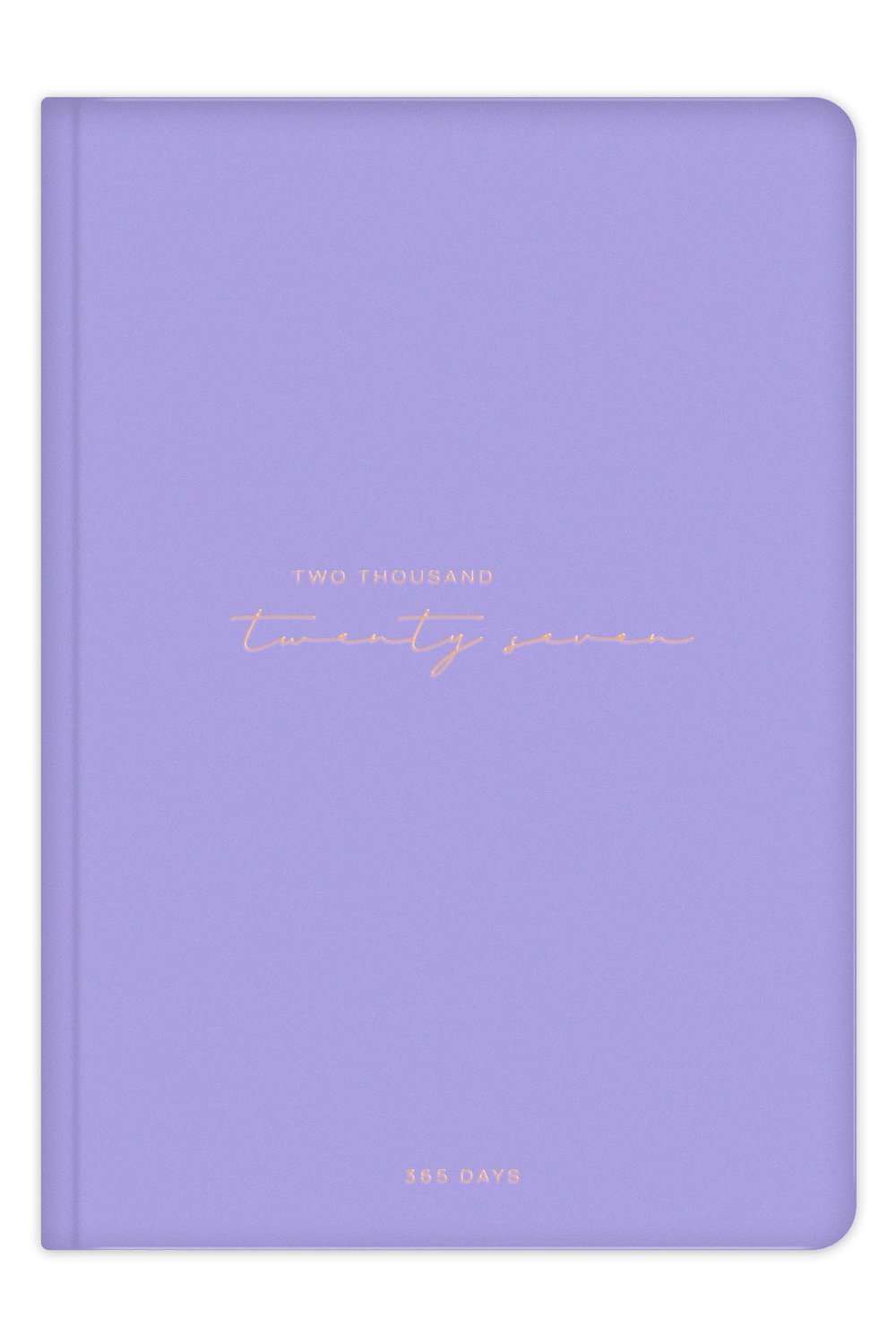 Matt Notebook 2027 Yılı A5 Tam Gün Ajanda 15x22 cm - 365 Gün Lila