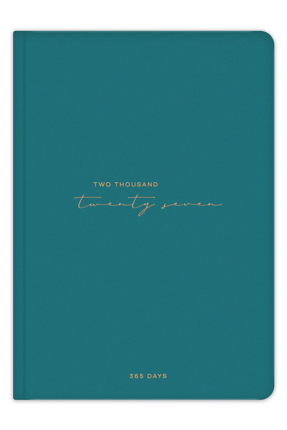 Matt Notebook 2027 Yılı A5 Tam Gün Ajanda 15x22 cm - 365 Gün Yeşil