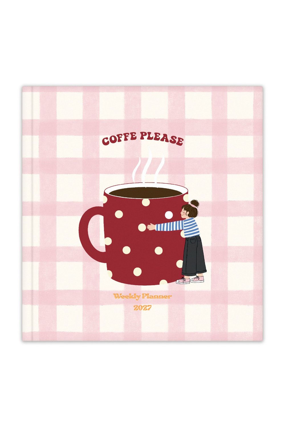 Matt Notebook 2027 Yılı Kare Haftalık Ajanda 15x15 cm