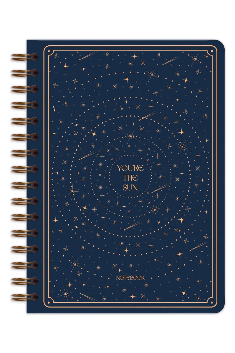 Matt Notebook Bullet Journal Edition A5 15x21 cm Spiralli Noktalı Tarihsiz Not Defteri Yıldızlar