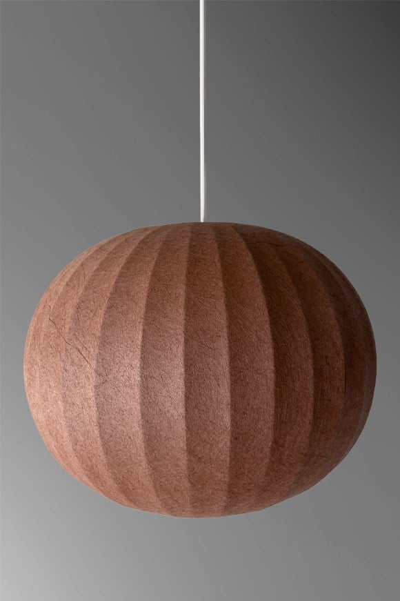 Kahverengi Polimer Avize 40 cm