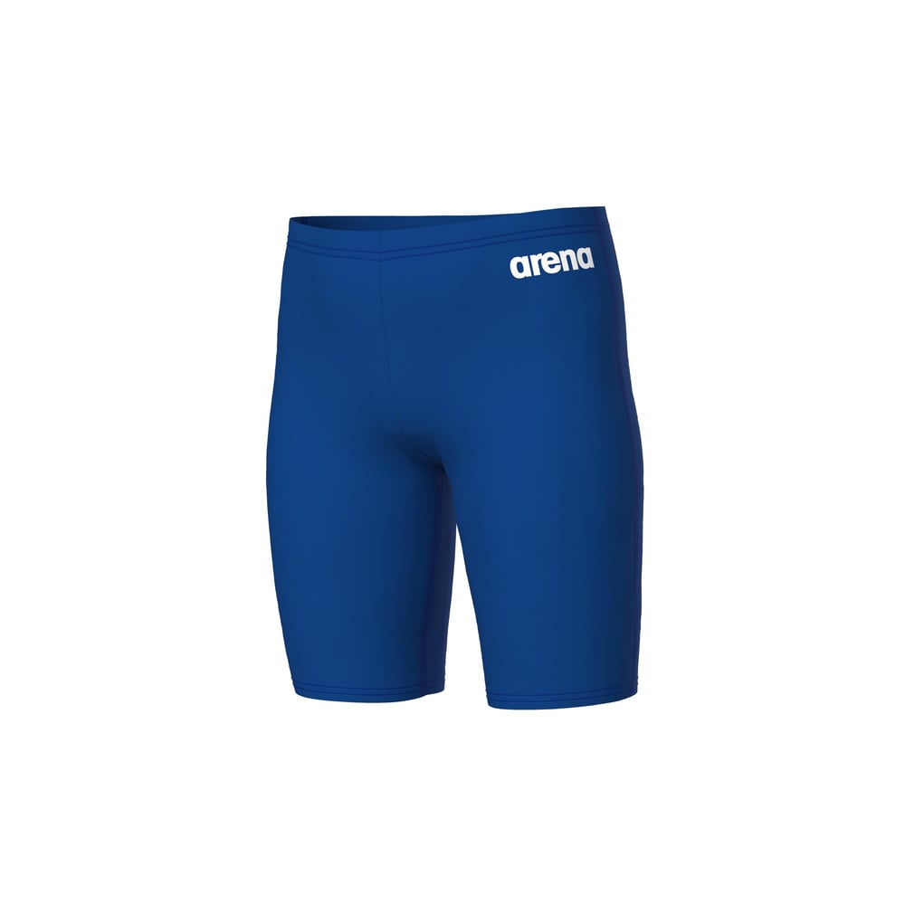 BOY'S TEAM SWIM JAMMER SOLID ROYAL-WHITE