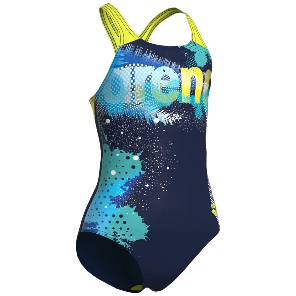 GIRLS ARENA LIGHT TRICKS SWIMSUIT PRO BACK KIZ ÇOCUK MAYOSU