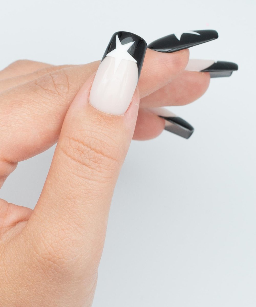 Protez Jel Takma Tırnak - El Yapımı Kalıcı Oje Nail Art - NC168