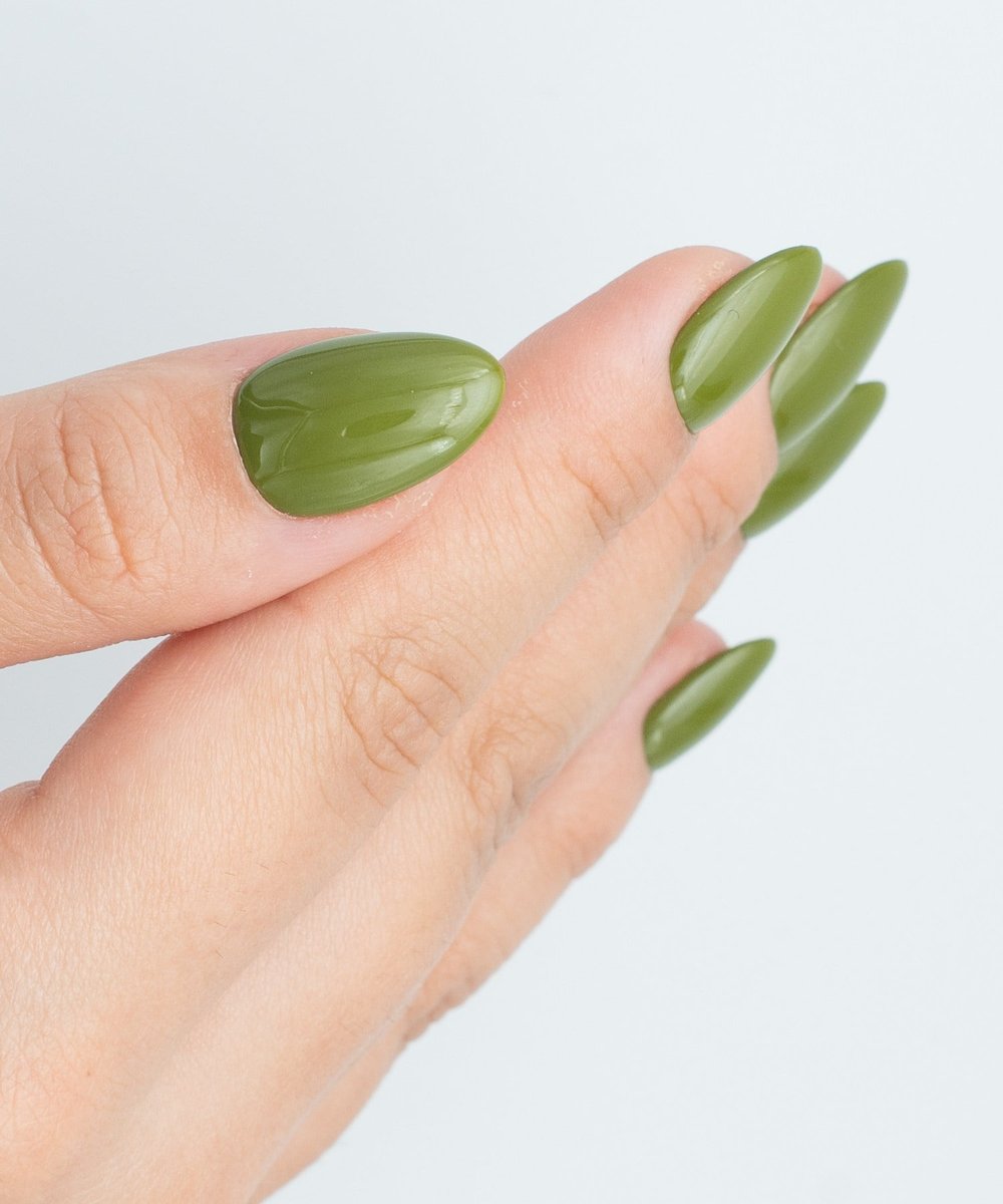 Forest Pond Protez Jel Takma  Tırnak - El Yapımı  Kalıcı Oje Nail Art - NC152