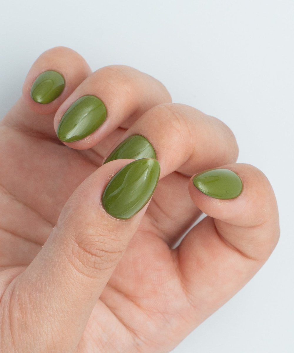 Forest Pond Protez Jel Takma  Tırnak - El Yapımı  Kalıcı Oje Nail Art - NC152