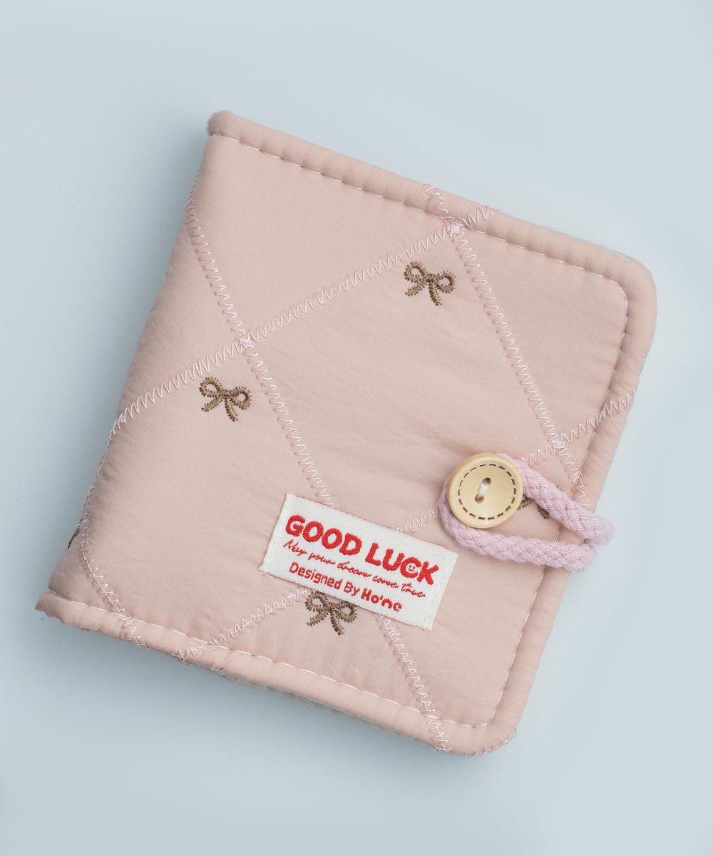 Pembe Coquette Tırnak Albümü Kapitone Kumaş - Halkalı Dosya TA06