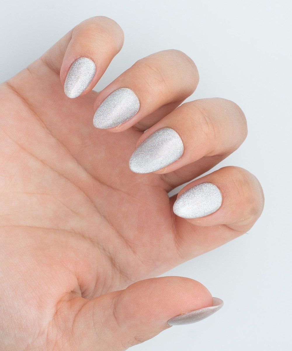 Lunar Light Protez Jel Takma  Tırnak - El Yapımı  Kalıcı Oje Nail Art Cat Eye - NC146