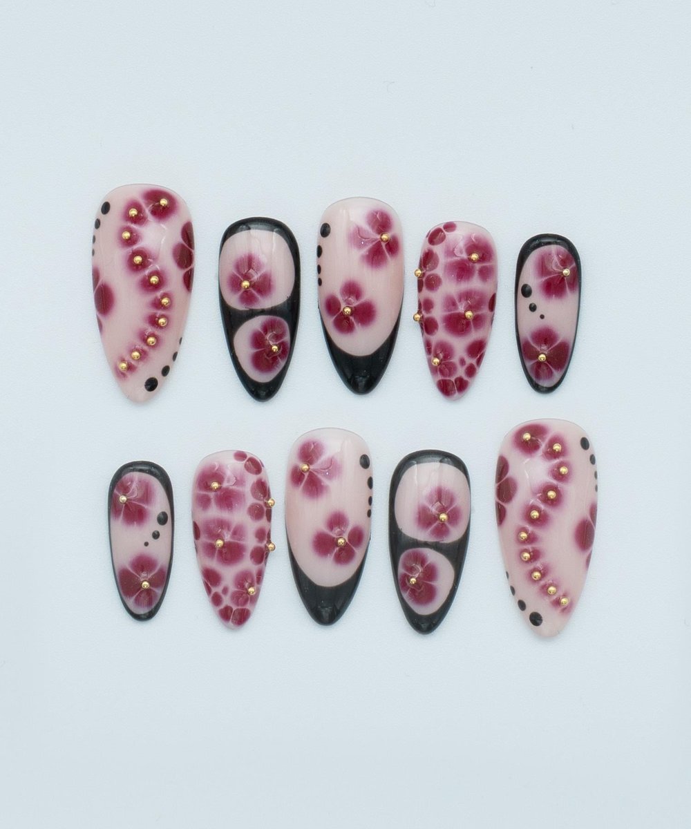 Northern Spring Protez Jel Takma Tırnak - El Yapımı Kalıcı Oje Nail Art - NC114