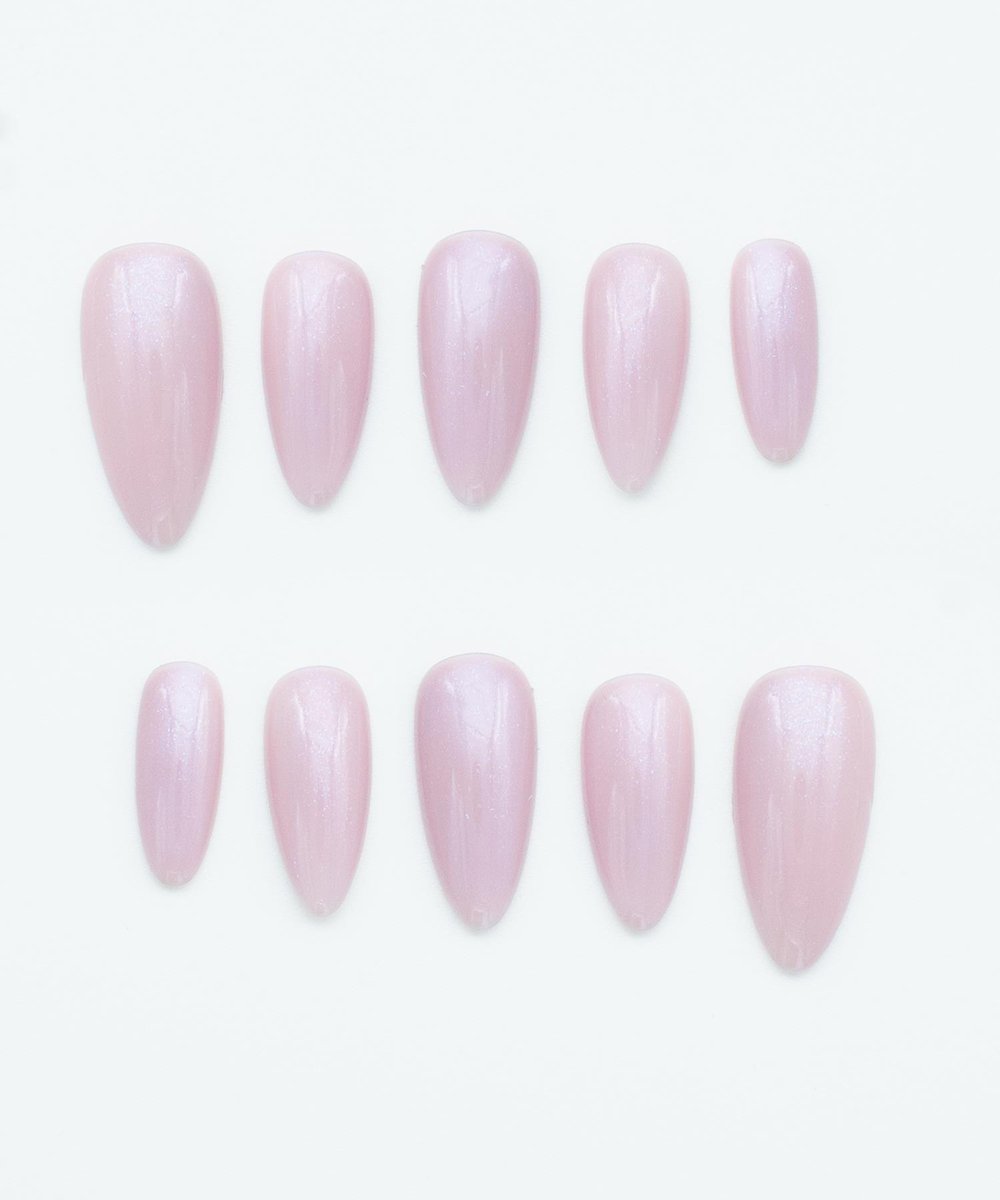 Thin Glow Protez Jel Takma Tırnak - El Yapımı Kalıcı Oje Nail Art Pink - NC210