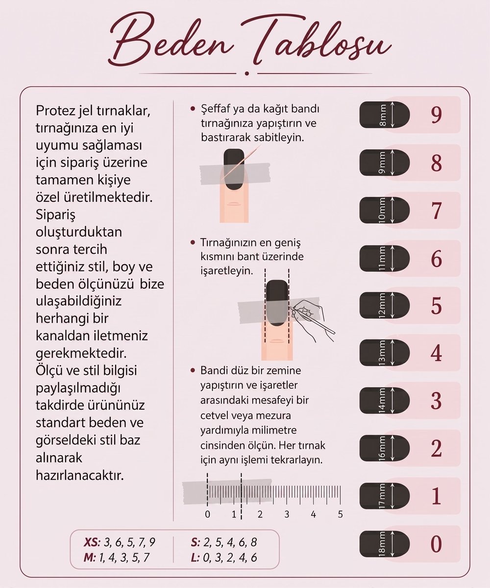 Ancient Egypt - El Yapımı Tekrar Kullanılabilir Protez Takma Tırnak - NC292