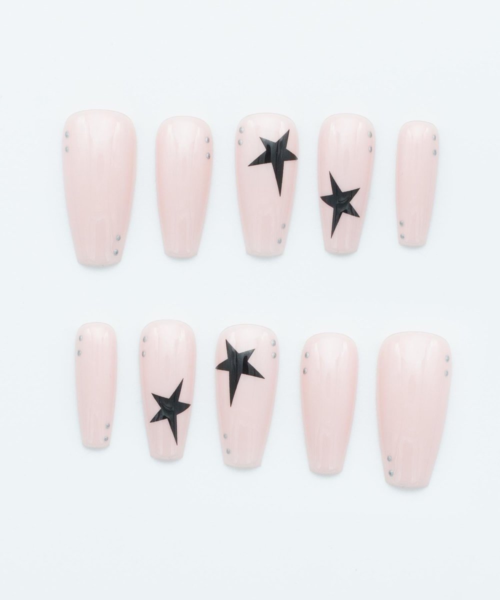 Protez Jel Takma Tırnak - El Yapımı Kalıcı Oje Nail Art - NC169
