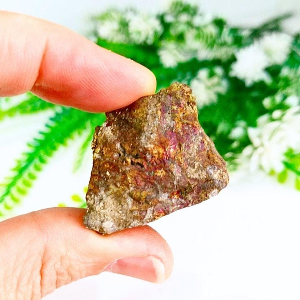 Kalkopirit Naturstein roh Rohstück – MNR722