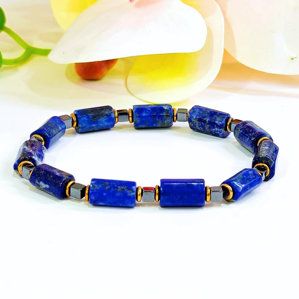 Lapis Lazuli Doğal Taş Bileklik - BLK974