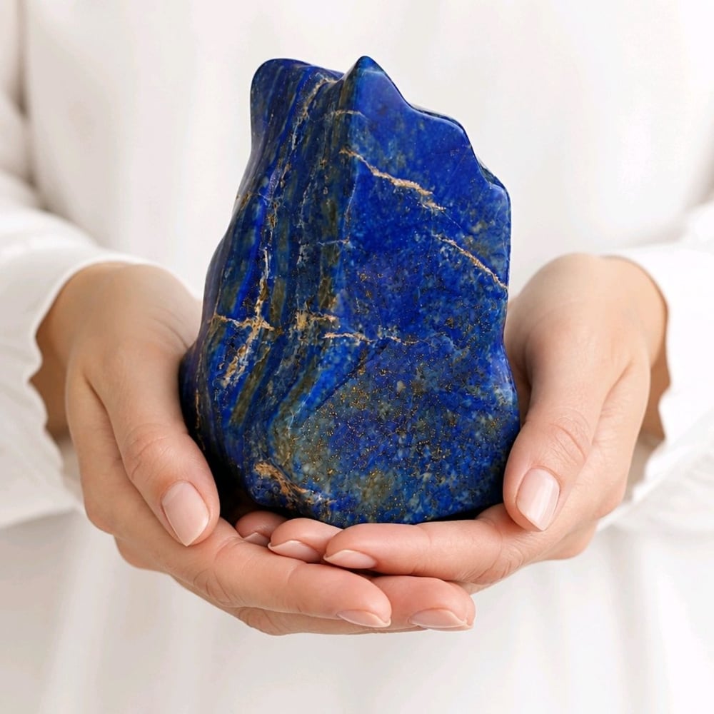Lapis Lazuli Koleksiyonluk Doğal Taş Kütle – MNR1237